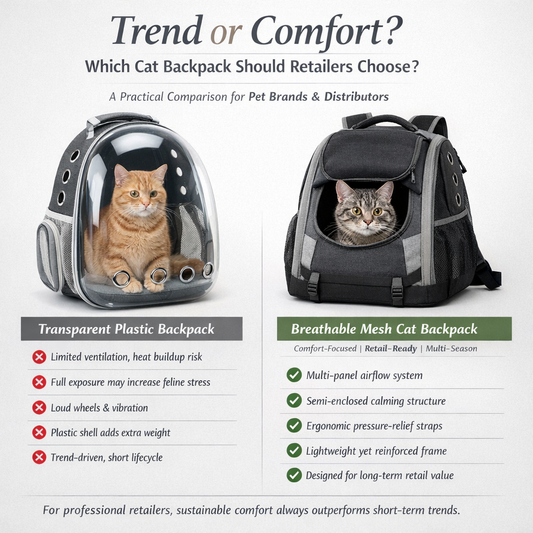 breathable cat backpack supplier