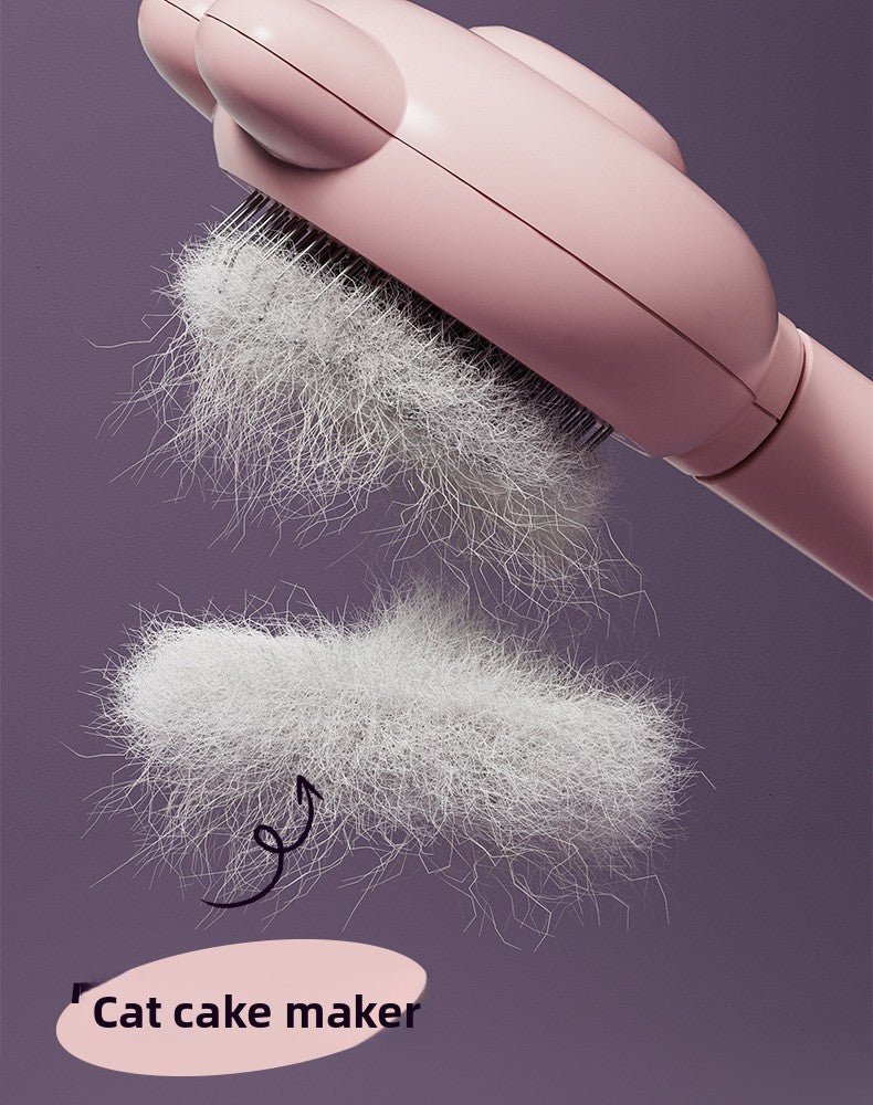 Rabbit Ear Comb Brush Cleaning and Massaging Comb Pet Grooming Tool