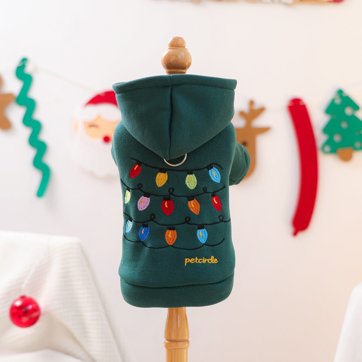 Autumn and Winter Pet Casual Fashion Clothing Christmas Sweatshirt