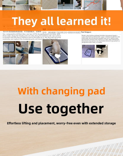 Pet Toilet Oversized Small, Medium and Large High Fence Anti-Splash