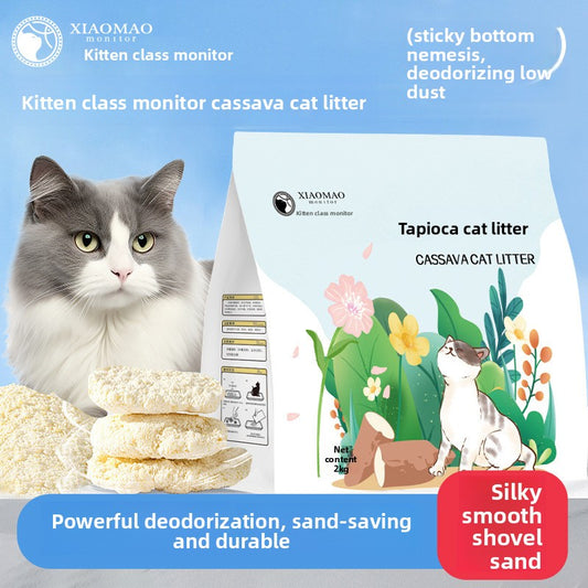 Cat Natural Tapioca Mixed Pet Litter Original Deodorizing