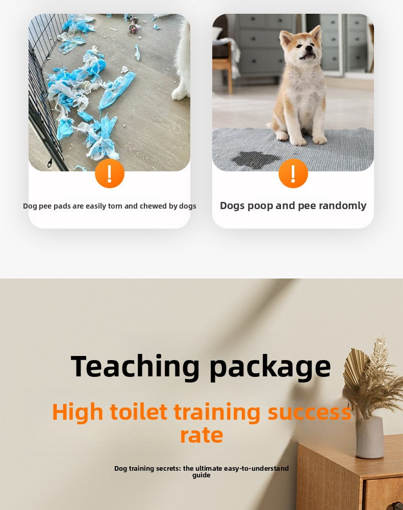 Pet Toilet Oversized Small, Medium and Large High Fence Anti-Splash