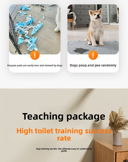 Pet Toilet Oversized Small, Medium and Large High Fence Anti-Splash