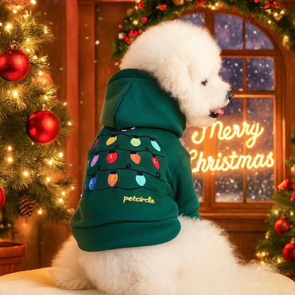 Autumn and Winter Pet Casual Fashion Clothing Christmas Sweatshirt