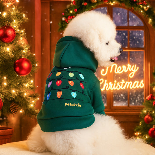Autumn and Winter Pet Casual Fashion Clothing Christmas Sweatshirt