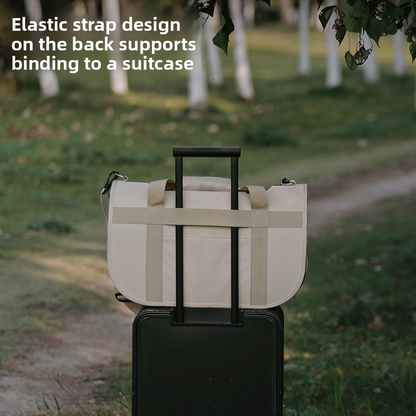 Autumn Letter Pet Carrier Wholesale Breathable Soft-Sided Cat Backpack