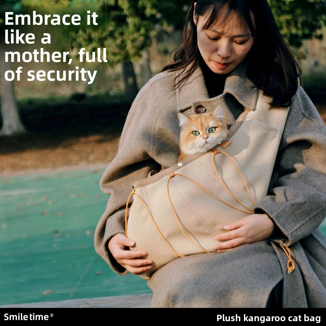 Kangaroo Pouch Cat Backpack Wholesale Sense of Security