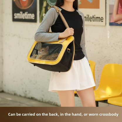 Moonlight Treasure Box Pet Carrier Wholesale Window Front Cat Backpack