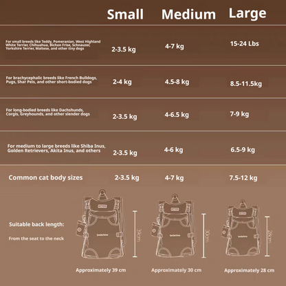 Attention-grabbing Pet Backpack Carrier Wholesale Adjustable Front Carry Cat Backpack