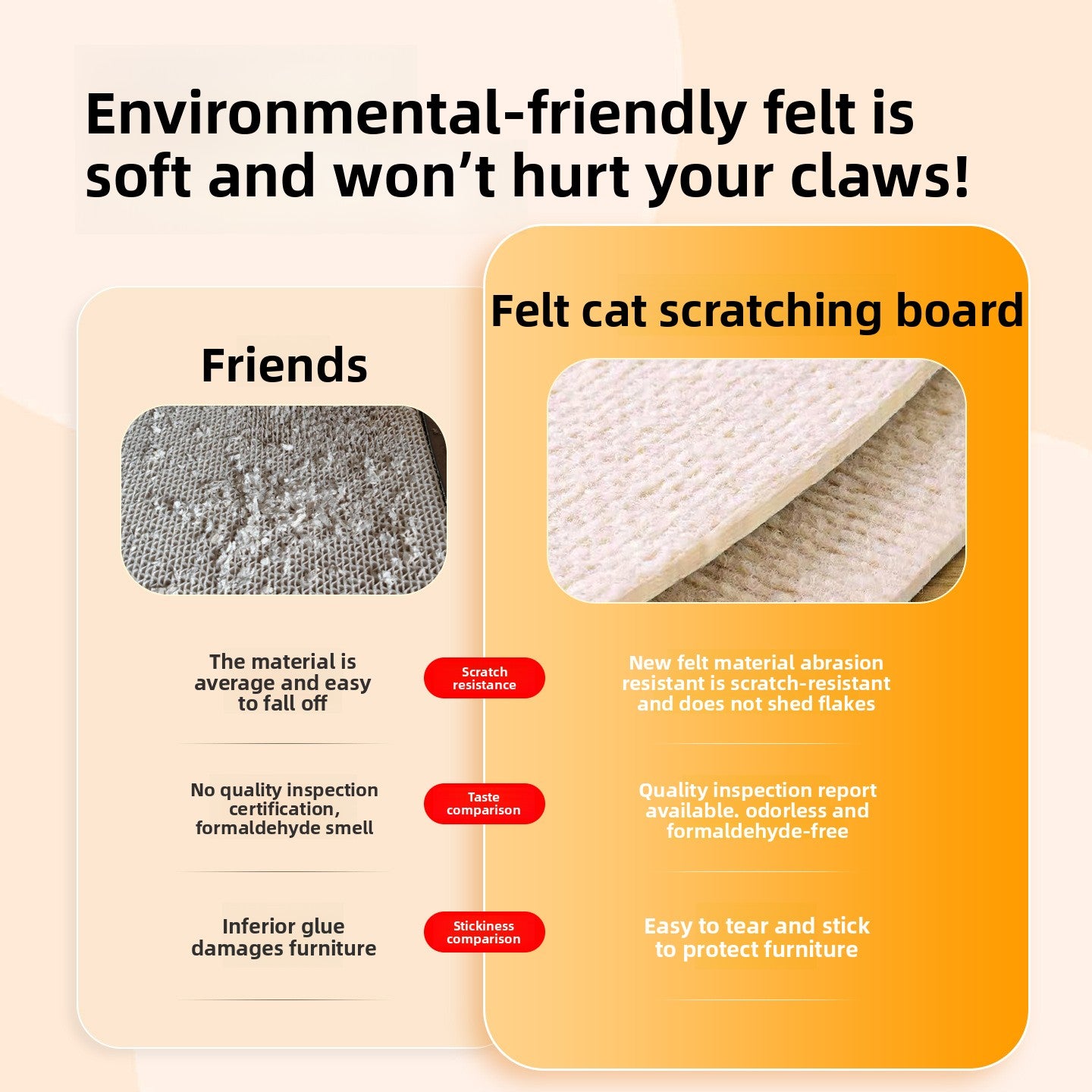 Christmas Scratching Pet Pad,Mat  Cute Durable Scratch-Resistant Toy