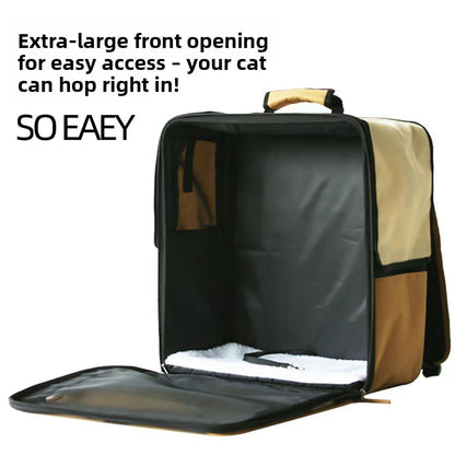 SmileTime Cat Backpack Portable Outdoor Large Capacity Dog Outdoor Bag