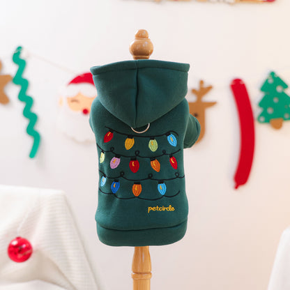 Autumn and Winter Pet Casual Fashion Clothing Christmas Sweatshirt