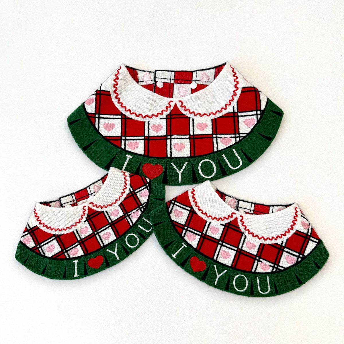 Pet Bibs Dog Christmas Bibs Bibs Snap Button Universal Cat Bibs
