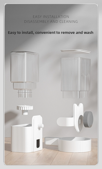 Dog Water Drinker Automatic Feeder Hanging Water Bottle Pet Supplies