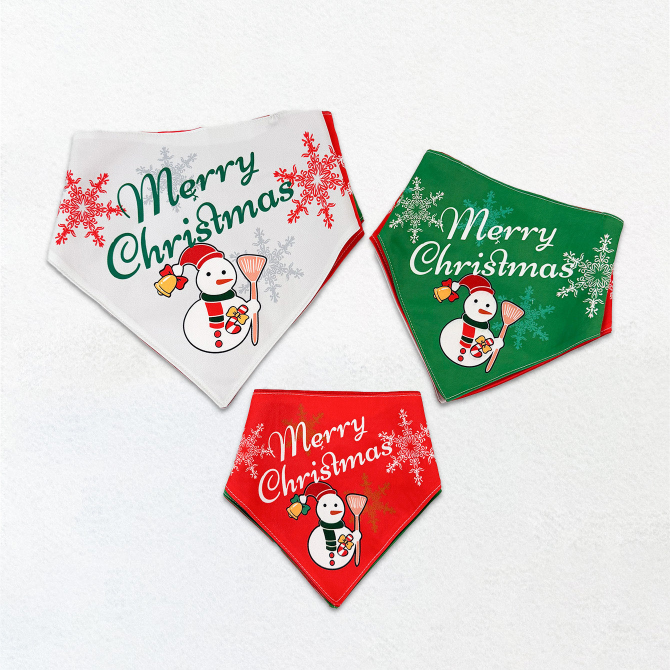 Christmas Pet Bibs Cat Christmas Hat Dog Accessories Pet Photo Costume