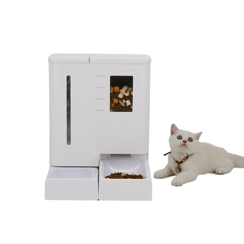Pet Smart Feeder Food and Water Integrated Machine