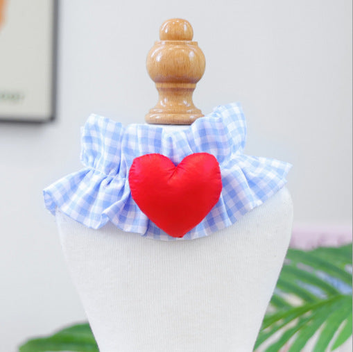 Pet Accessories Christmas Exclusive Tulle Bow Scarf Dog Cat Bib