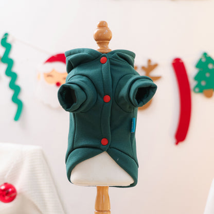 Autumn and Winter Pet Casual Fashion Clothing Christmas Sweatshirt