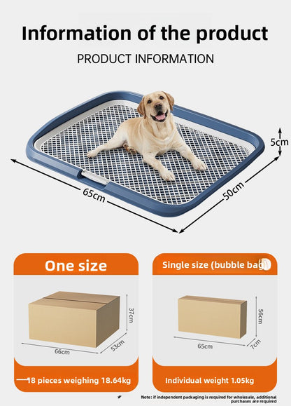 Pet Toilet Oversized Small, Medium and Large High Fence Anti-Splash