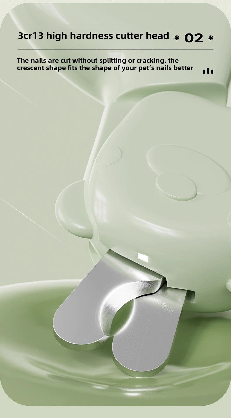 Cat Nail Clippers Special Scissors Kittens Puppies Rabbits with Light