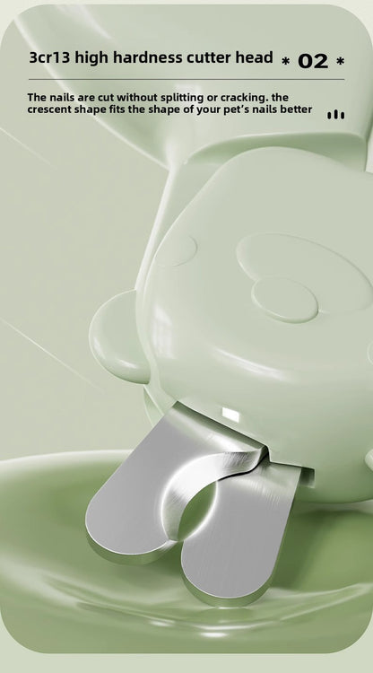 Cat Nail Clippers Special Scissors Kittens Puppies Rabbits with Light