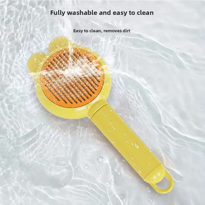 Rabbit Ear Comb Brush Cleaning and Massaging Comb Pet Grooming Tool