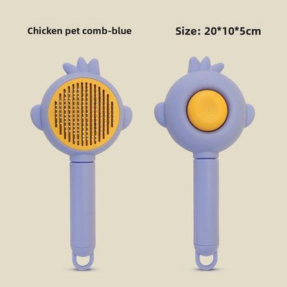 Rabbit Ear Comb Brush Cleaning and Massaging Comb Pet Grooming Tool