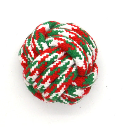 Pet Cotton Rope Toy Combination Set Christmas Rope Knot Toy
