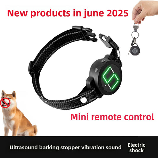 Pet Bark Stop Collar Automatic Anti-Bark Electric Shock Vibration