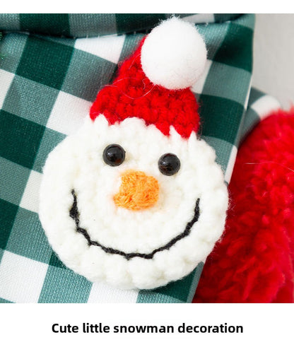 Hooded Christmas Costume Autumn Winter Cute Cotton Coat Pet Clothes