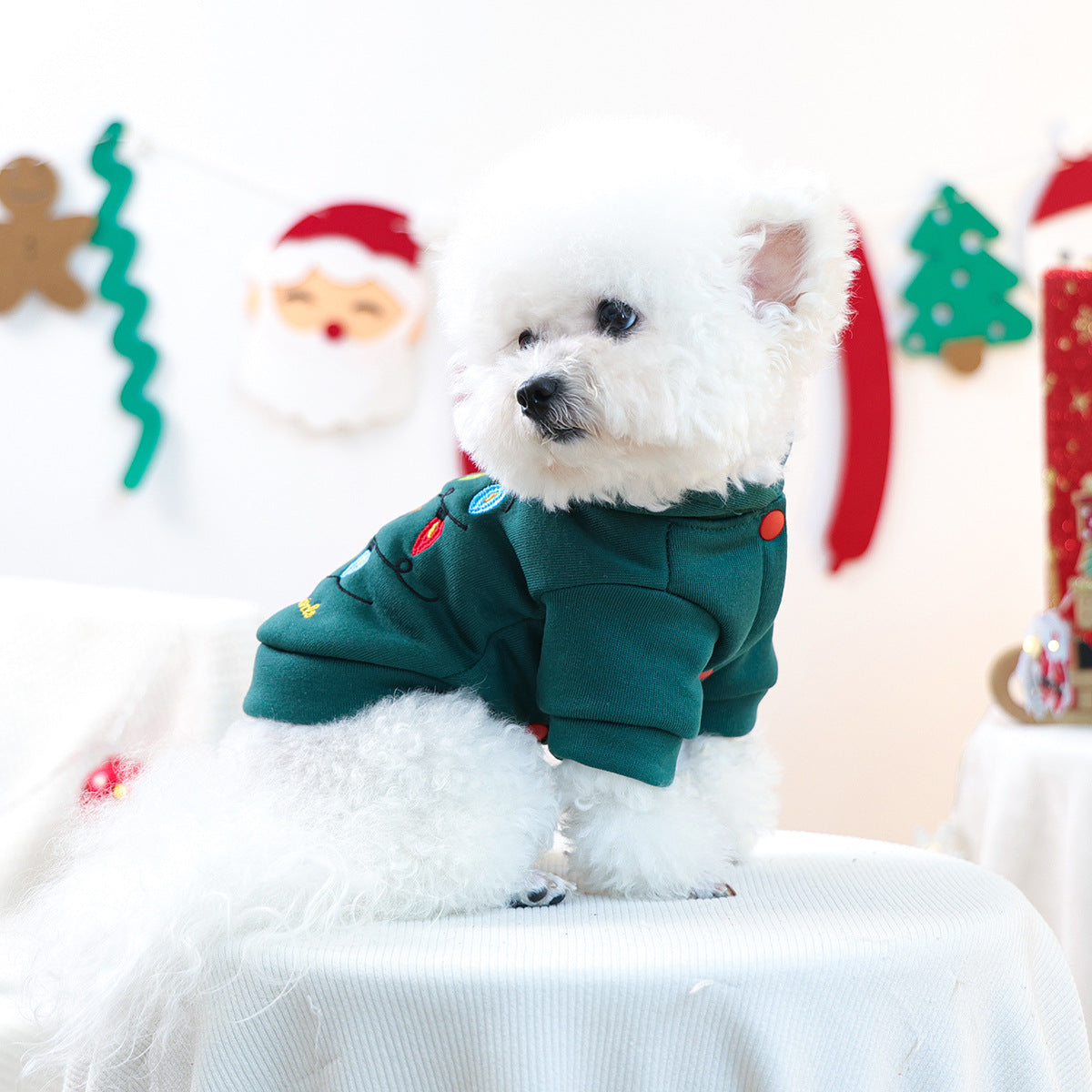Autumn and Winter Pet Casual Fashion Clothing Christmas Sweatshirt