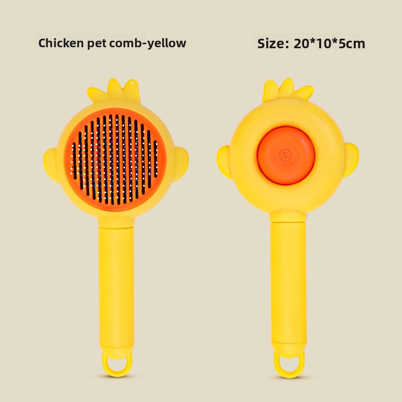 Rabbit Ear Comb Brush Cleaning and Massaging Comb Pet Grooming Tool