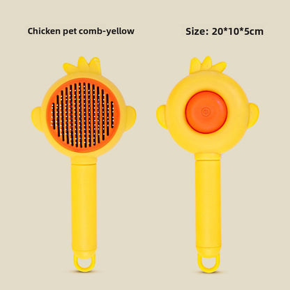 Rabbit Ear Comb Brush Cleaning and Massaging Comb Pet Grooming Tool