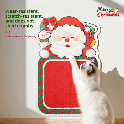 Christmas Scratching Pet Pad,Mat  Cute Durable Scratch-Resistant Toy