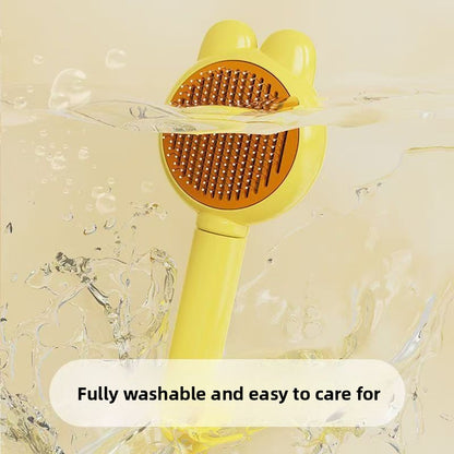 Rabbit Ear Comb Brush Cleaning and Massaging Comb Pet Grooming Tool
