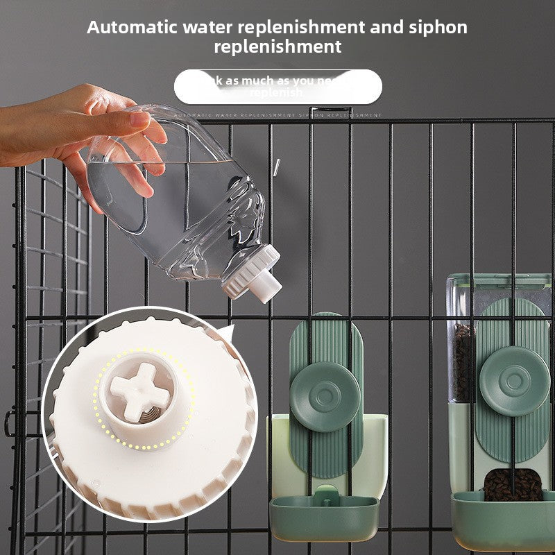 Dog Water Drinker Automatic Feeder Hanging Water Bottle Pet Supplies