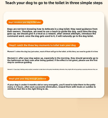 Pet Toilet Oversized Small, Medium and Large High Fence Anti-Splash