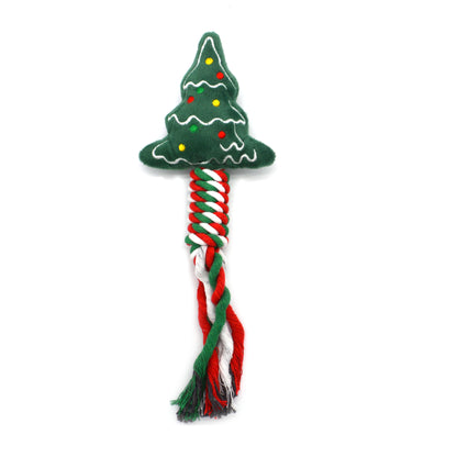 Pet Cotton Rope Toy Combination Set Christmas Rope Knot Toy