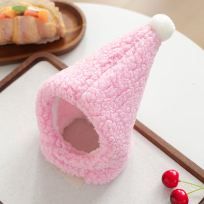 Pet Small Dog Puppy Halloween Christmas Accessories Ornaments Hat Bib