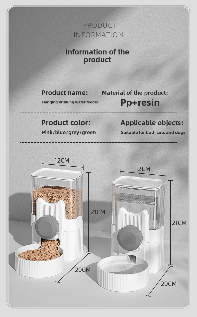 Dog Water Drinker Automatic Feeder Hanging Water Bottle Pet Supplies