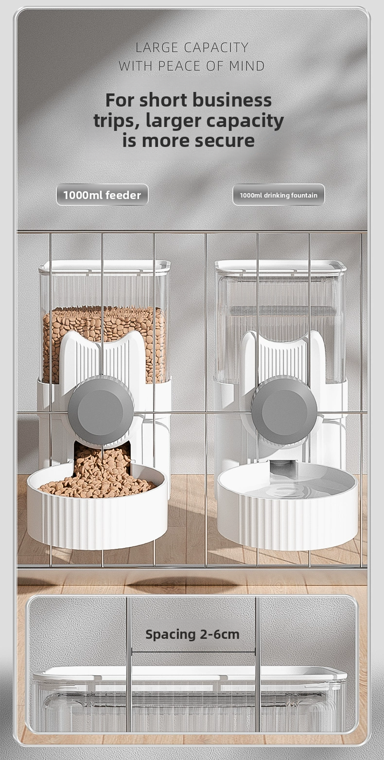 Dog Water Drinker Automatic Feeder Hanging Water Bottle Pet Supplies