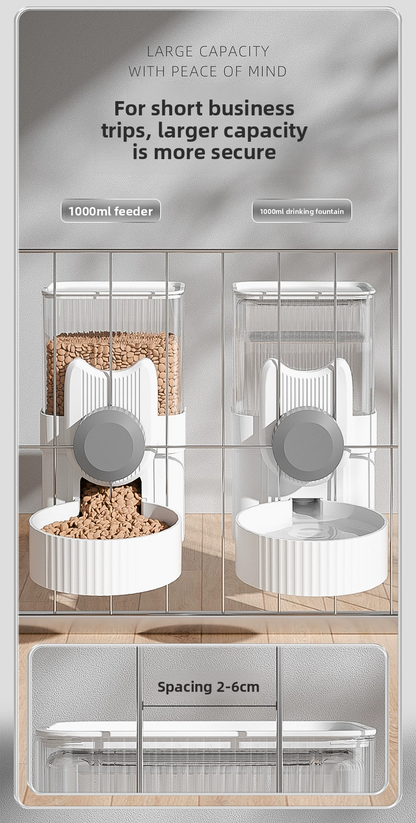 Dog Water Drinker Automatic Feeder Hanging Water Bottle Pet Supplies