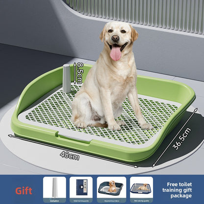 Pet Toilet Oversized Small, Medium and Large High Fence Anti-Splash