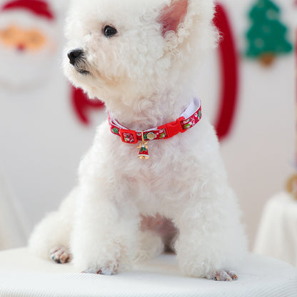 Christmas Pet Collar Cat Cute Christmas Tree Pendant Collar Neck Ring