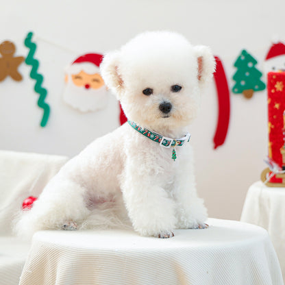 Christmas Pet Collar Cat Cute Christmas Tree Pendant Collar Neck Ring