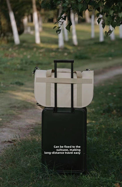 Shangshan Guan SMILE TIME Cat Bag Handheld Crossbody Pet Car Bag