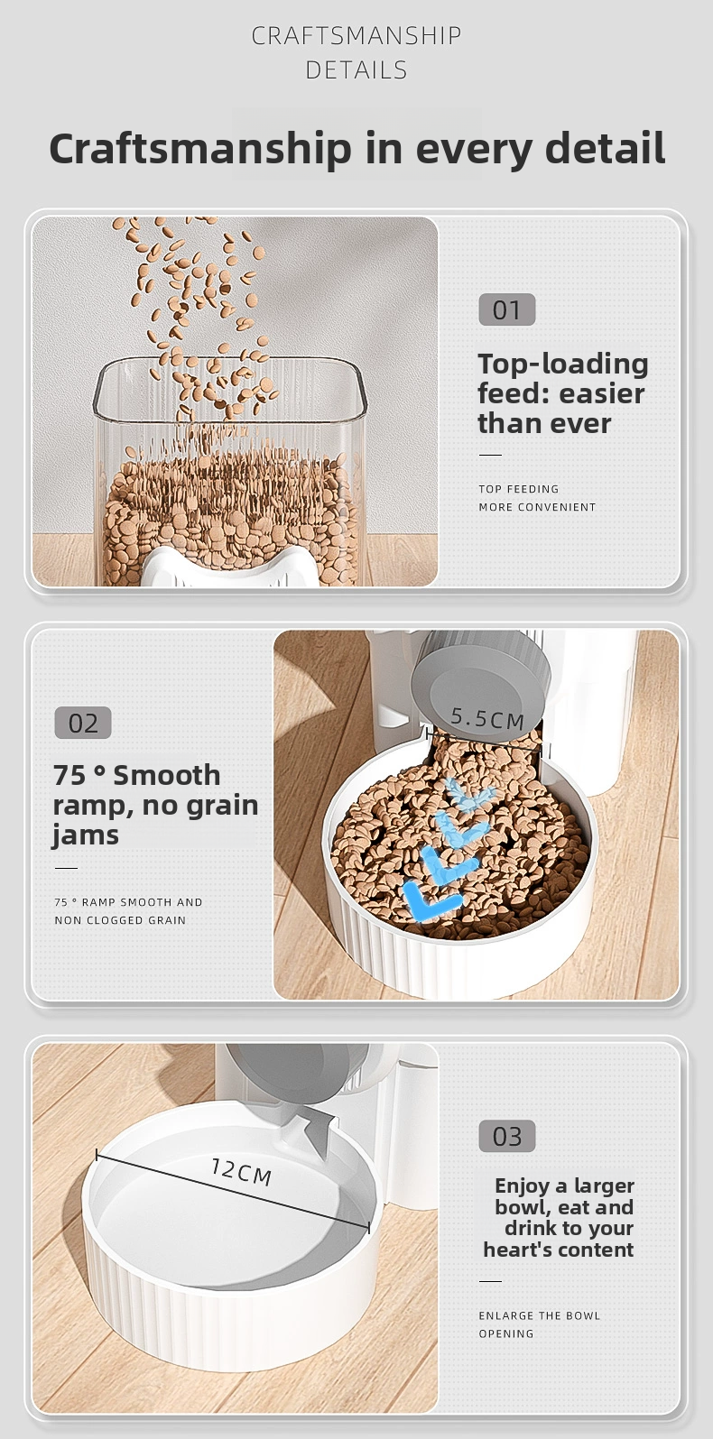 Dog Water Drinker Automatic Feeder Hanging Water Bottle Pet Supplies