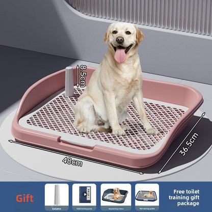 Pet Toilet Oversized Small, Medium and Large High Fence Anti-Splash