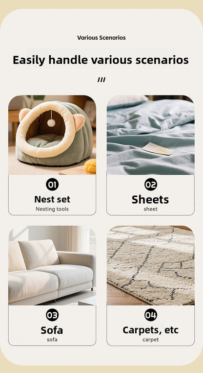 Pet Hair Remover Brush Dog and Cat Hair Scraper Cleaning Tool