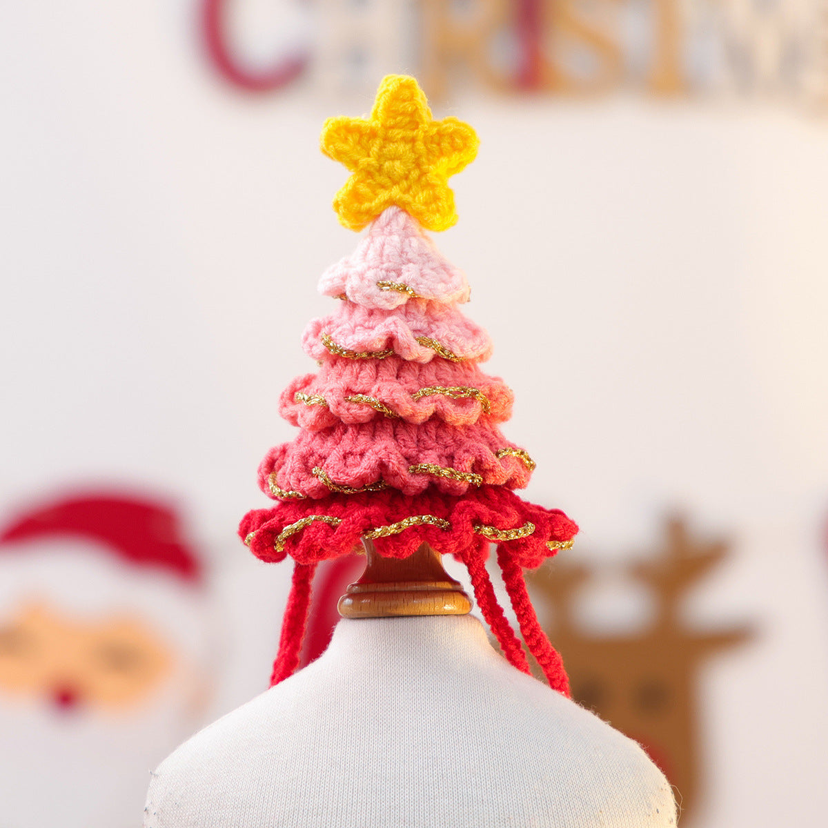 Pet Small Dog Puppy Halloween Christmas Accessories Ornaments Hat Bib